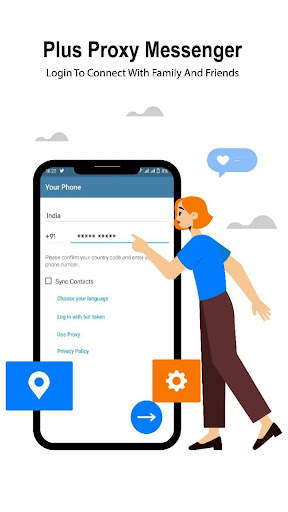 Plus Proxy Messenger screenshot 2