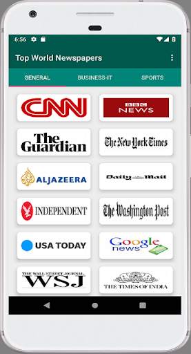 World Top Newspapers screenshot 1