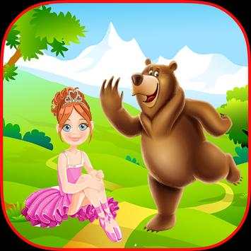Temple Mashaa Run And The Bear Adventure screenshot 2