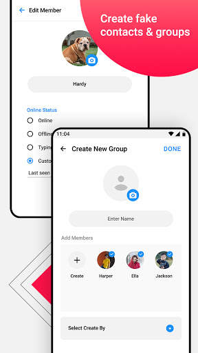 Fake Messenger Chat Conversation - Prank screenshot 3