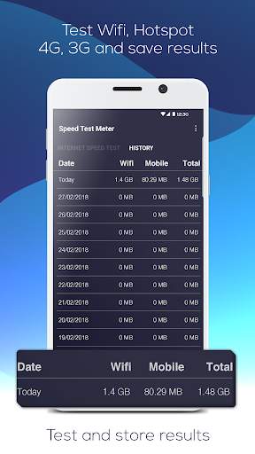 Internet Speed Meter : Net Speed Test 4 تصوير الشاشة