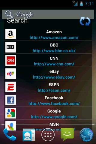 Bookmarks in a list Widget 1 تصوير الشاشة