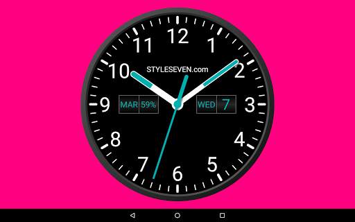 Analog Clock Widget Plus-7 screenshot 10