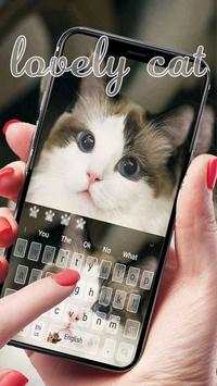 Cute Cat Keyboard screenshot 2