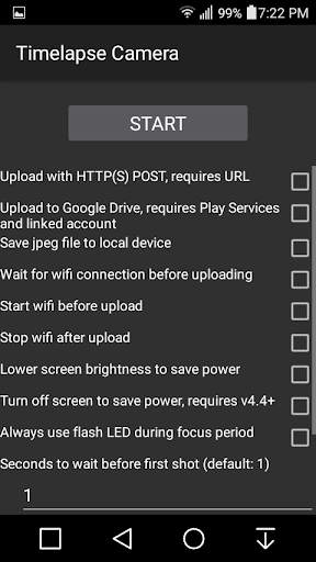 Network Timelapse Camera GPL screenshot 3