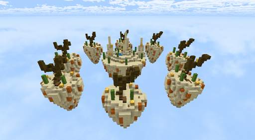Lucky Blocks Islands Mod for MCPE  6 skins screenshot 2