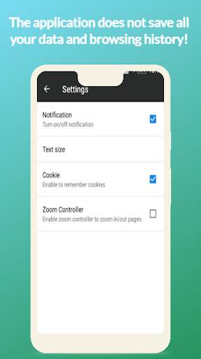 Internet Web Browser : Fast , privacy & security screenshot 3
