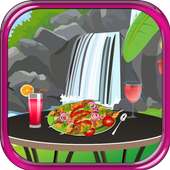 chicken kebab cooking games logo