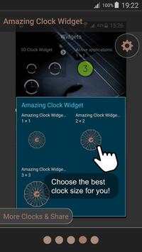Amazing Clock Widget 7 تصوير الشاشة