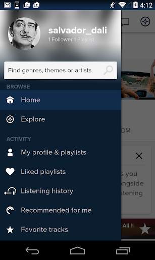 8tracks playlist radio screenshot 8