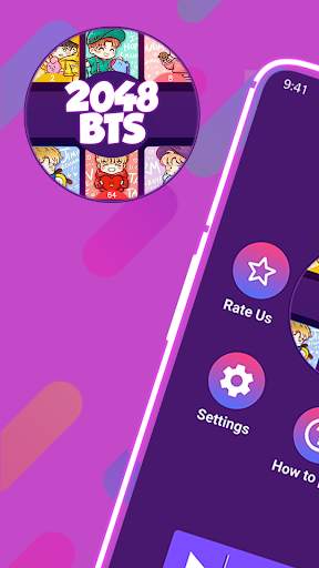 2048 BTS Game screenshot 1