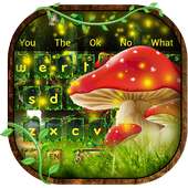 3D Mushroom Nature Keyboard on 9Apps