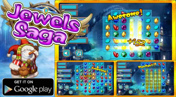 Jewels Blitz Saga screenshot 1