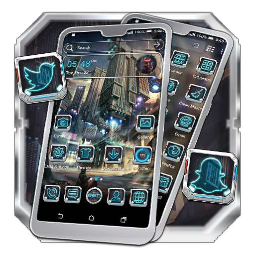 Future City Launcher Theme icon