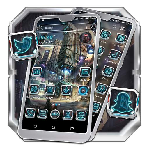 Future City Launcher Theme 1.1