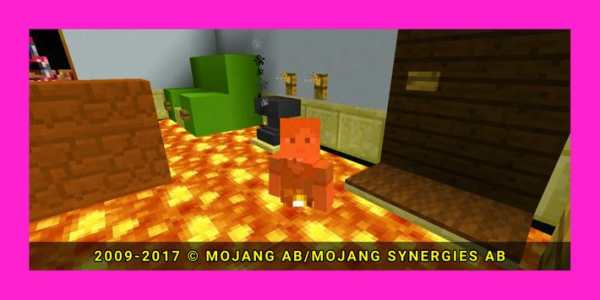 The floor is lava parkour map screenshot 8