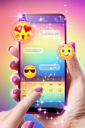 Free Colorful Keyboard screenshot 2