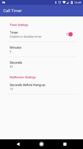 Call Timer screenshot 4