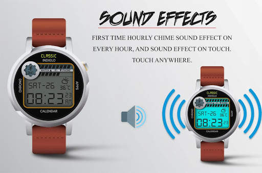 Retro Digital Watch Face & Clock Live Wallpaper screenshot 22