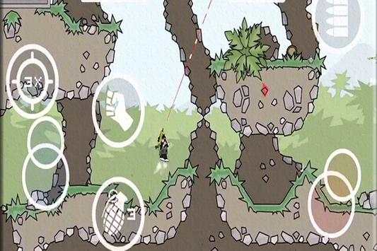 New Dodle Army 3 Mini Militia Hint screenshot 2