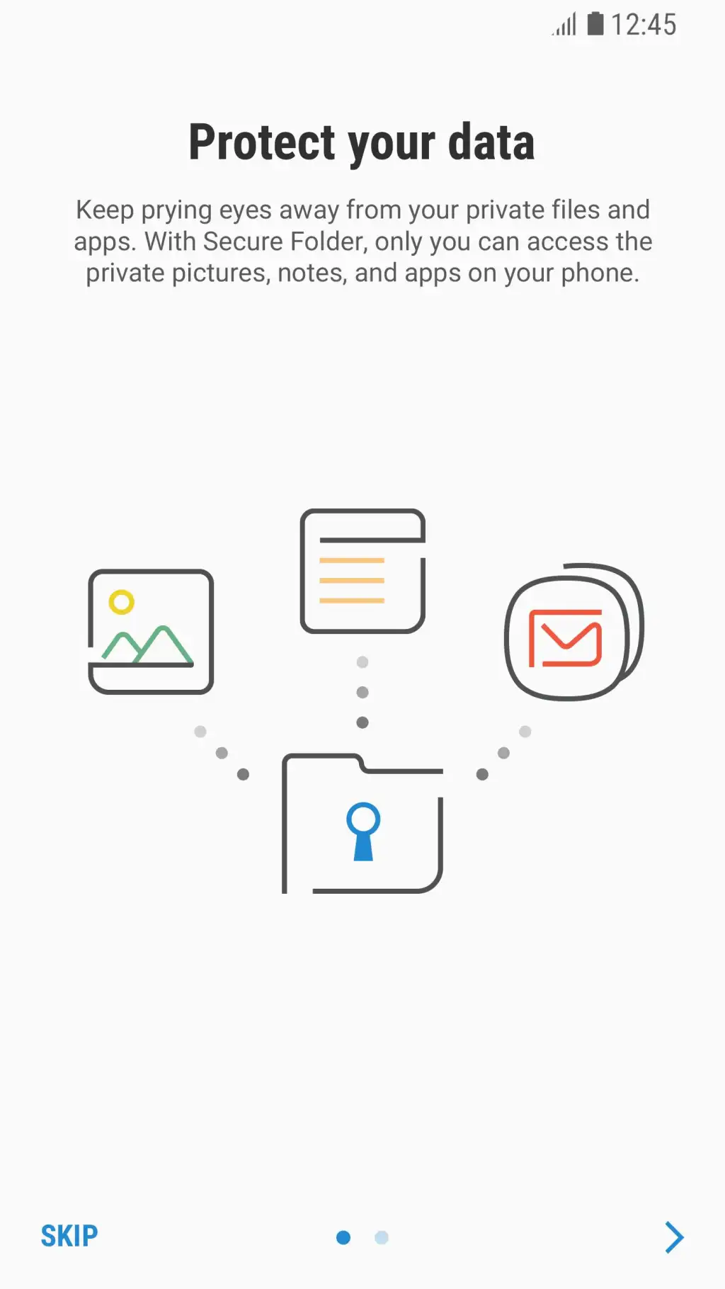 Secure Folder screenshot 1