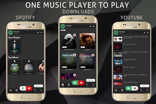 S10 Edge Hybrid Music Player screenshot 2
