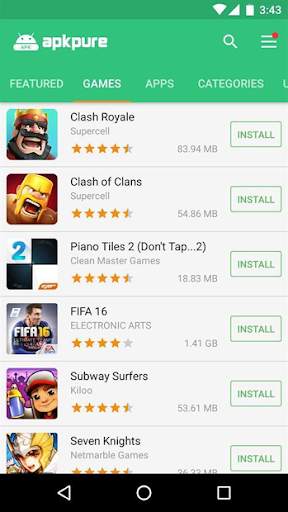 APKPure clue for APK Pure Apk Downloader screenshot 3