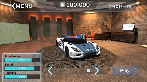 Police Car Simulator - Cop Chase screenshot 3