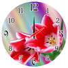 ikon Spring Flowers Clock