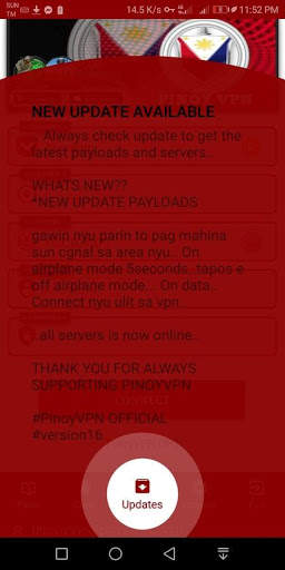 PinoyVPN OFC скриншот 1