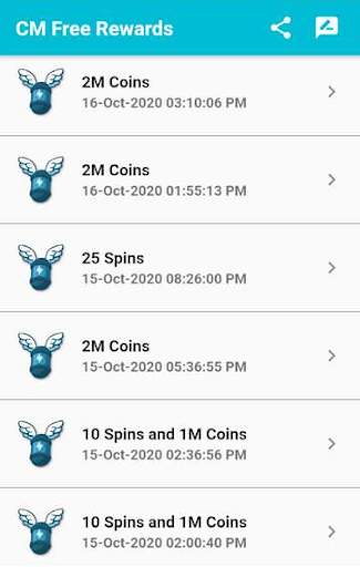 CM Free Rewards screenshot 2