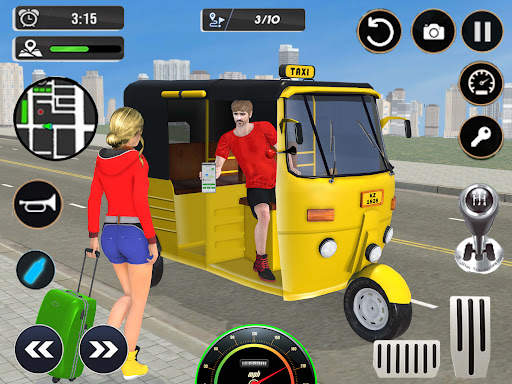 Tuk Tuk Auto - Rickshaw Games screenshot 10