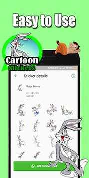 Cartoon Stickers For WA screenshot 4