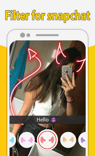 Filter for snapchat - Amazing Camera Filters screenshot 4