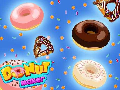 Make Donuts Top Pastry Chef kids Cooking Games 3D screenshot 9