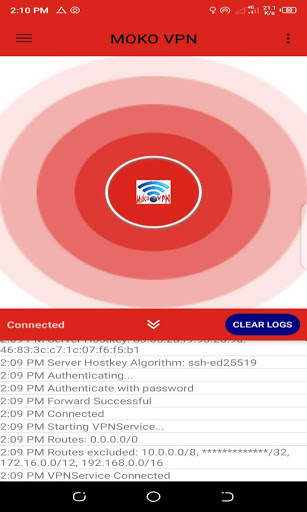 Moko VPN - Free Fast SHH/HTTP/SSL Tunnel screenshot 5
