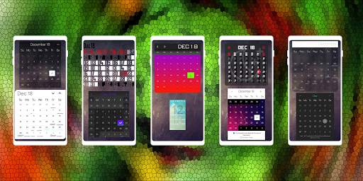 SMonthCalendarV4 for KLWP/KWGT/KLCK screenshot 1