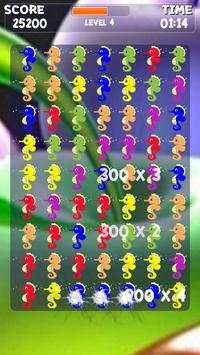 Seahorse Match 3 Game screenshot 3