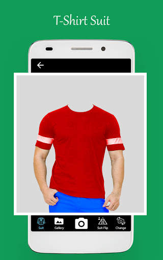 Men T shirt photo editor screenshot 1