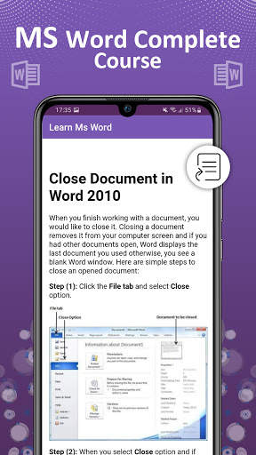 Ms Word Complete Course screenshot 7