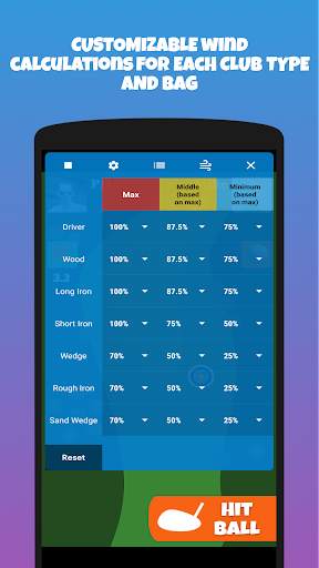 Caddie: Wind Guide & Calculator for Golf Clash screenshot 4