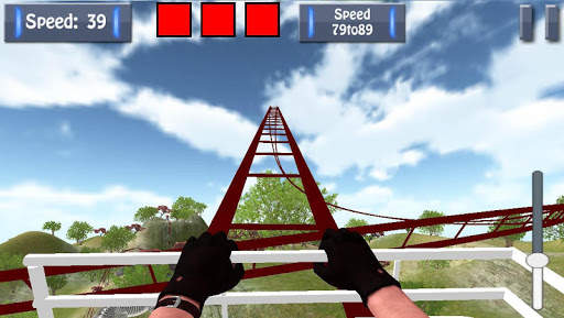 Roller Coaster Rush - 3D Sim screenshot 1
