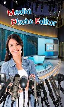 Media Photo Frame - Press Conference Photo Editor screenshot 1