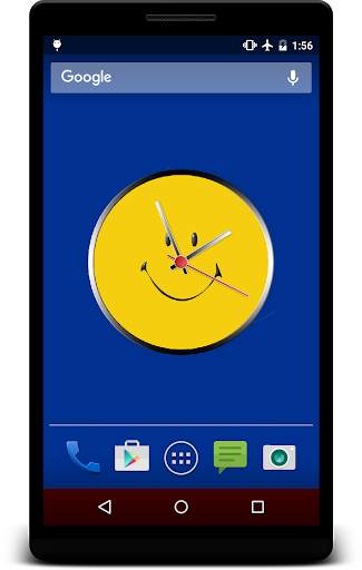 Smiley Clock Live Wallpaper screenshot 8