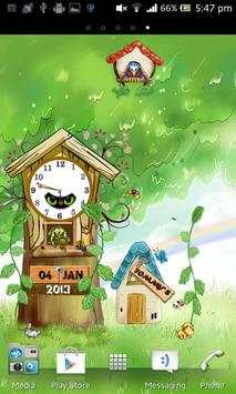 Clock Live Wallpaper-Free screenshot 1