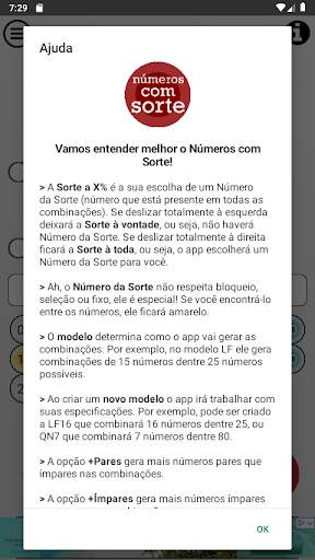 Números com Sorte: combinações para loteria screenshot 6