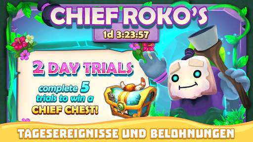 Tiki Solitaire TriPeaks screenshot 2