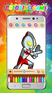 Coloring Game Of Ultraman screenshot 3