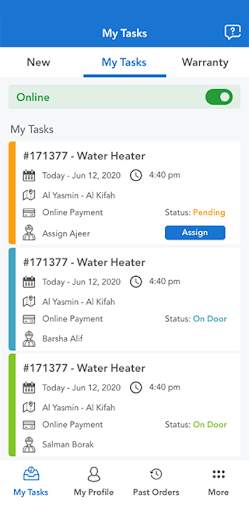 Ajeer أجير - Technician App screenshot 4