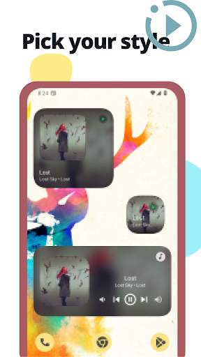 Music Widget Android 12 screenshot 24